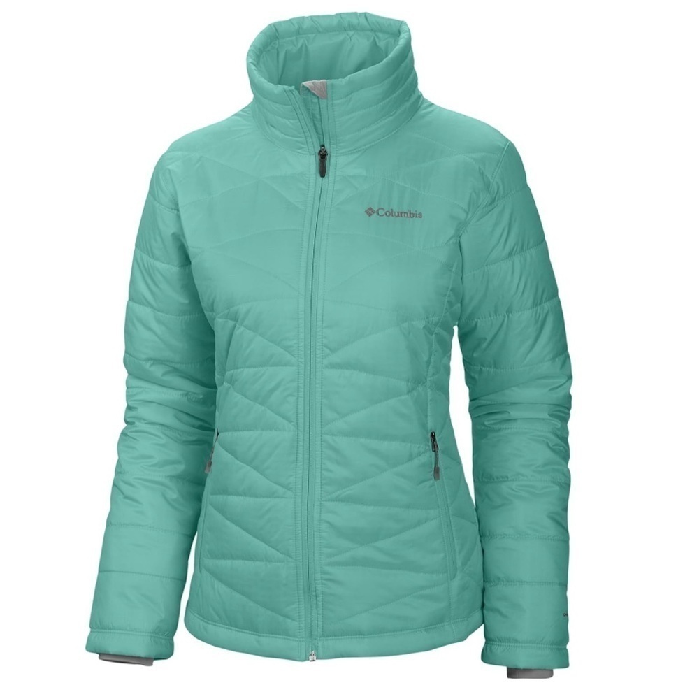 Women’s Columbia Mint Omnishield Puffer Jacket Size XS